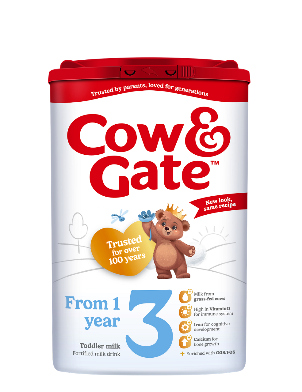Cow & Gate Toddler Milk (1-2 years) (Powder) 800g EaZypack