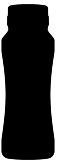 Black square placeholder image on screen
