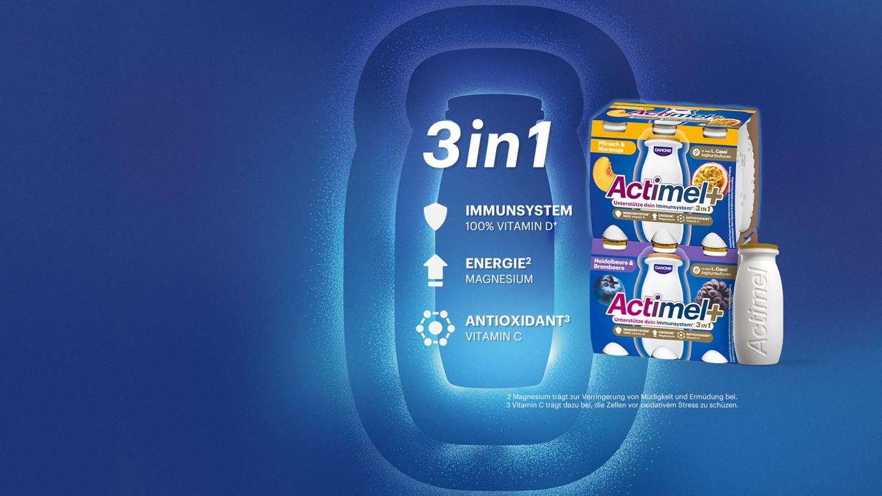 Actimel+ 3 in 1 Background