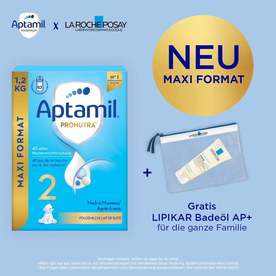 Aptamil x La Roche Possay Aktion Gratis