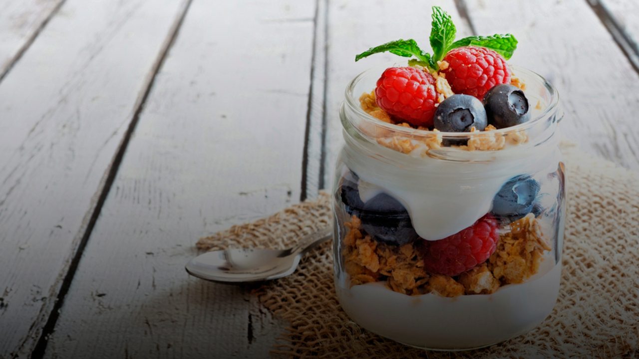 Yogurt Danone e cereali