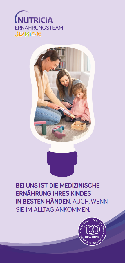 Ernährungsteam Junior Sondennahrung - Patient