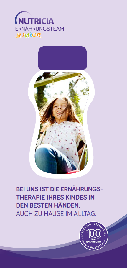 Ernährungsteam Junior Trinknahrungsbroschüre Patient