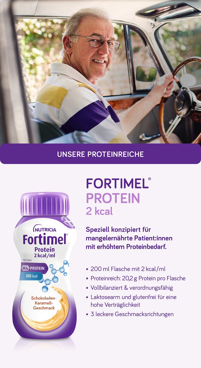 Unsere proteinreiche - Fortimel Protein 2kcal