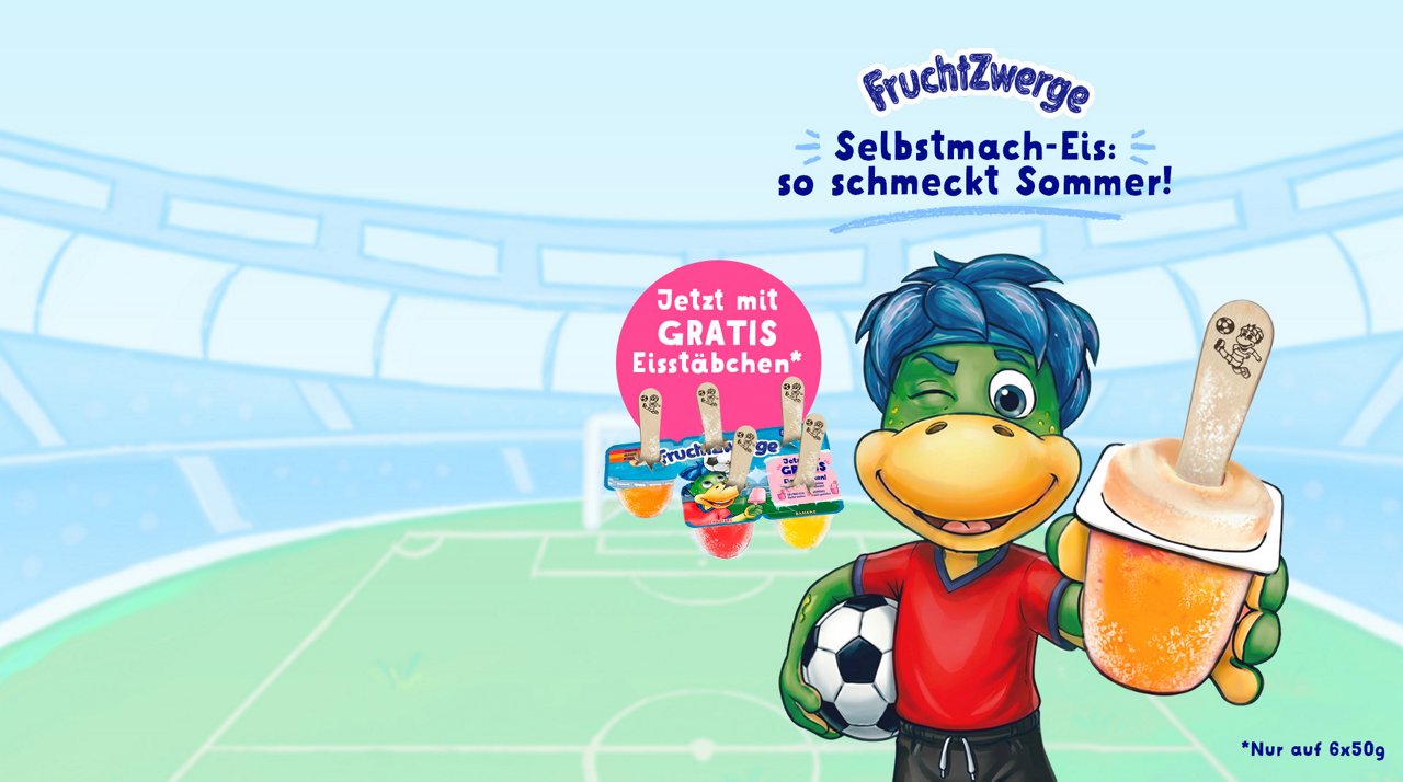 FruchtZwerge Selbstmach-Eis