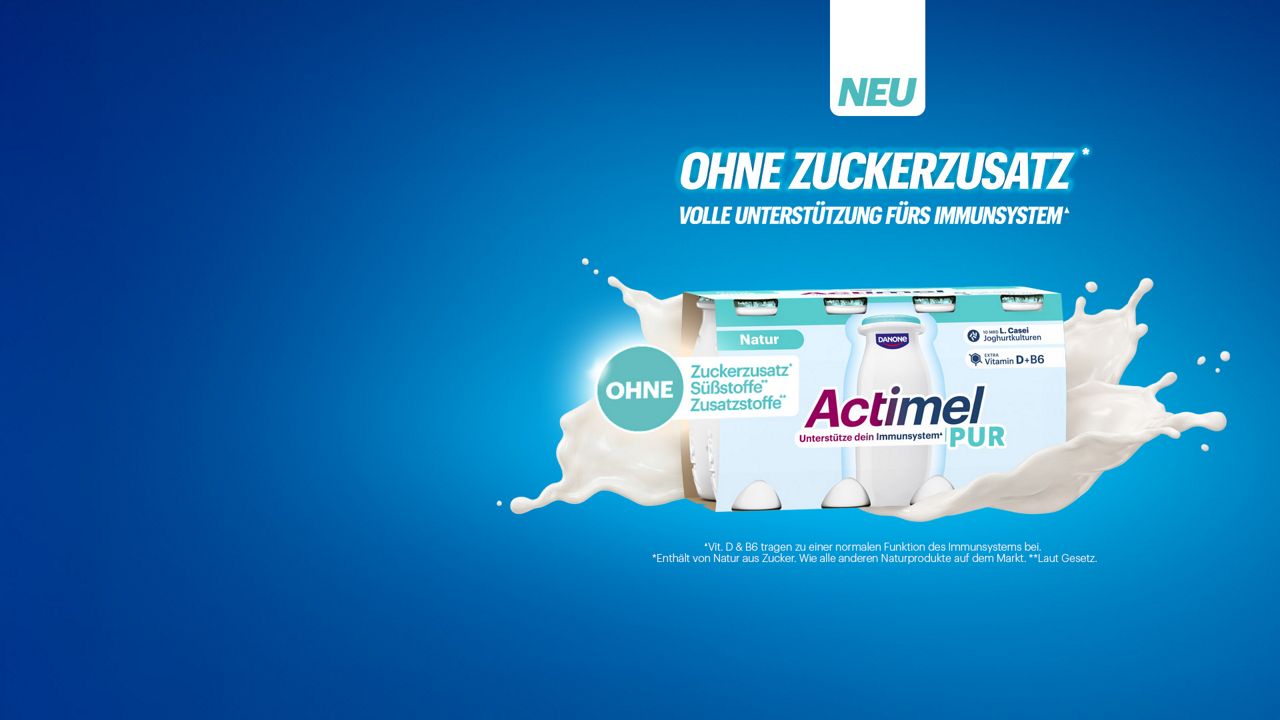 Actimel Pur Background