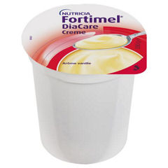 FORTIMEL DIACARE CREME - VANILLE - 4 POTS x 200GR