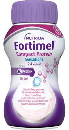 FORTIMEL COMPACT PROTEIN 2.4KCAL - FRAISE GIVREE  125ML
