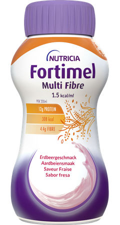 FORTIMEL MULTI FIBRE 1.5KCAL - FRAISE 200ML