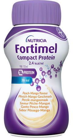 FORTIMEL COMPACT PROTEIN 2.4KCAL - PECHE/MANGUE 125ML