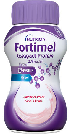 FORTIMEL COMPACT PROTEIN 2.4KCAL - FRAISE 125ML
