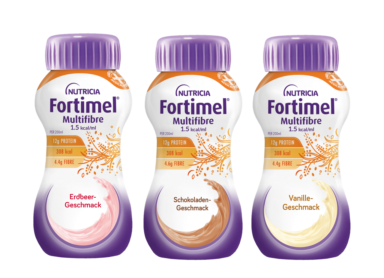 Fortimel Multifibre 1.5 kcal Produktrange