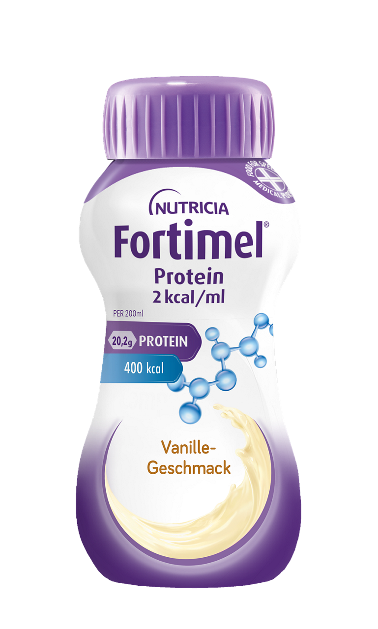 Packshot Fortimel Protein 2 kcal Vanille