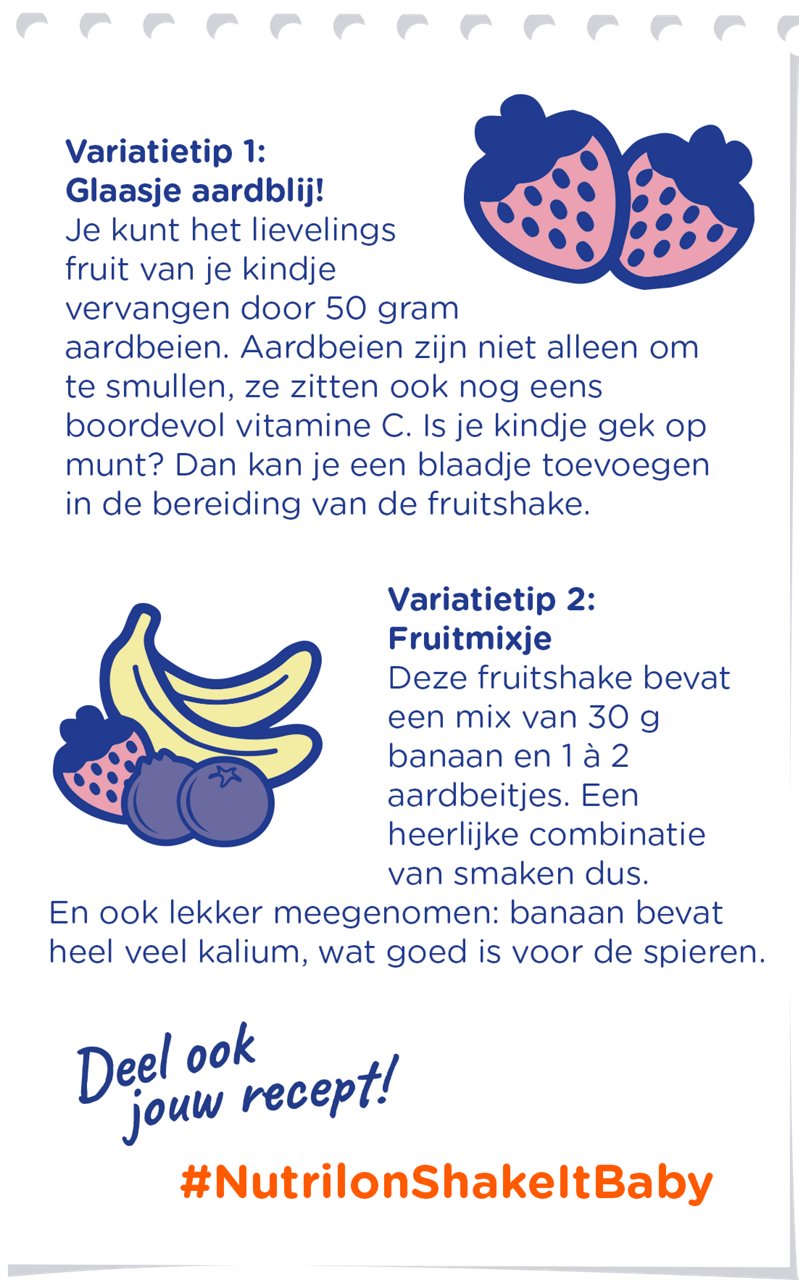 fruitshake variatie