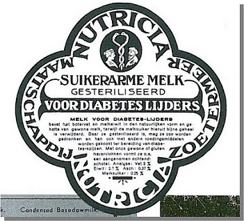 Geschiedenis Suikerarme melk