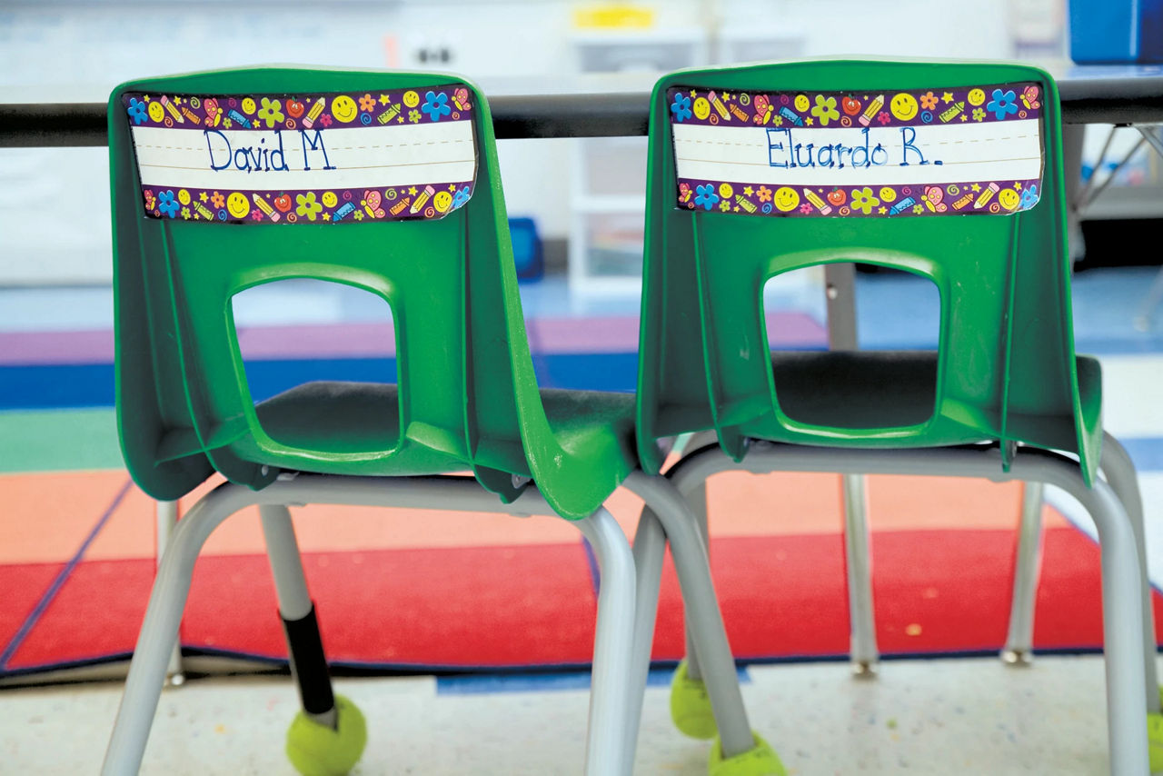 School chairs