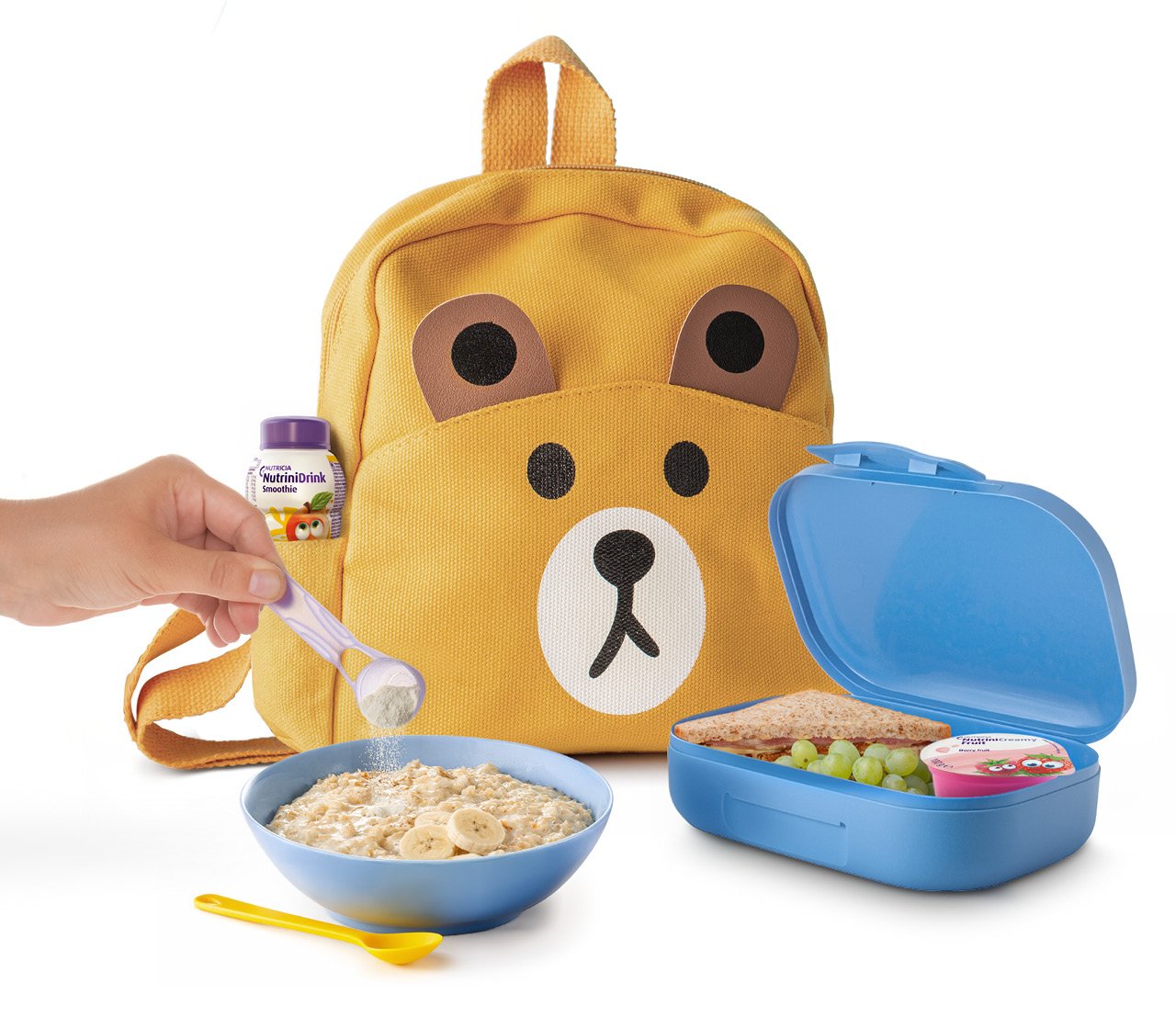 Drinkvoeding voor kinderen toegevoegd aan ontbijt en lunchbox