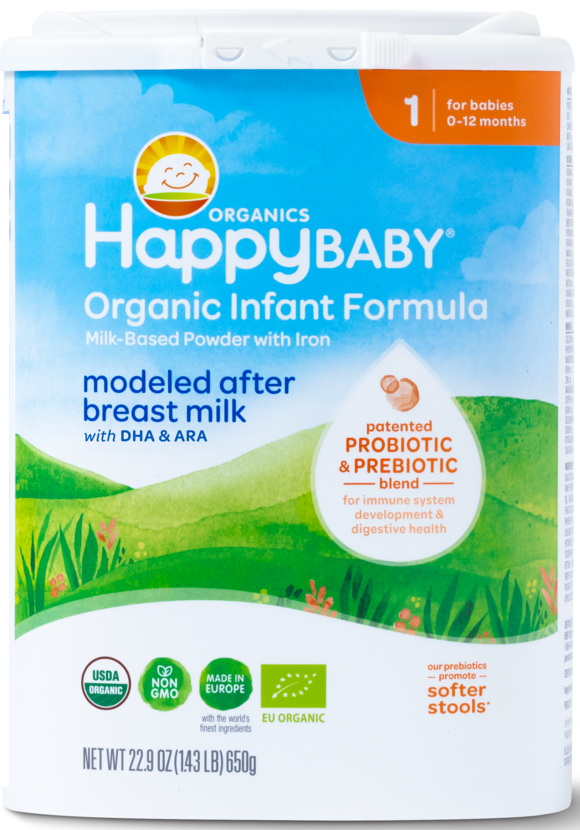 Happy baby organic オーガニック粉ミルク Amazon.com: Happy Baby Organics Stage 1 Infant Formula, 0-12