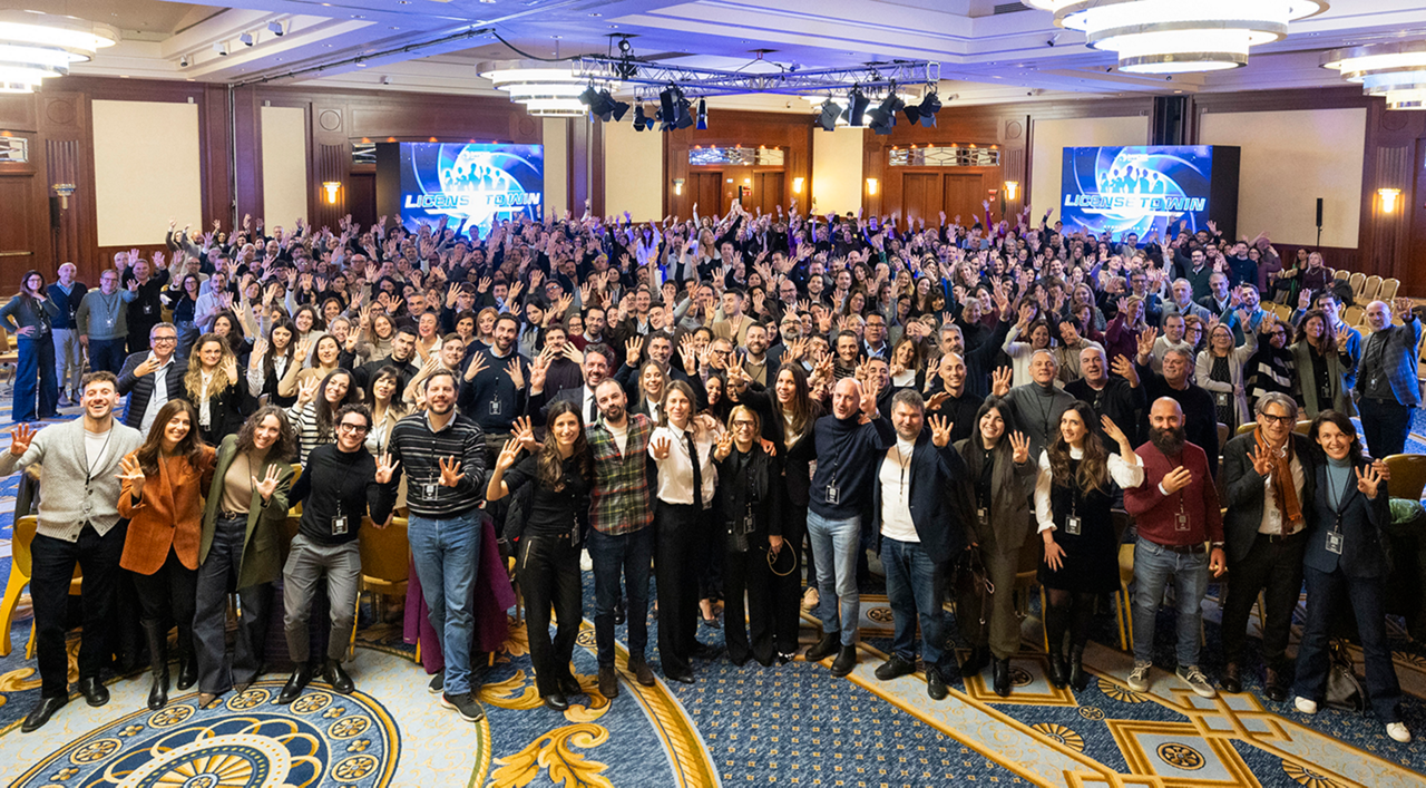 Foto di gruppo Convention Danone di Venezia