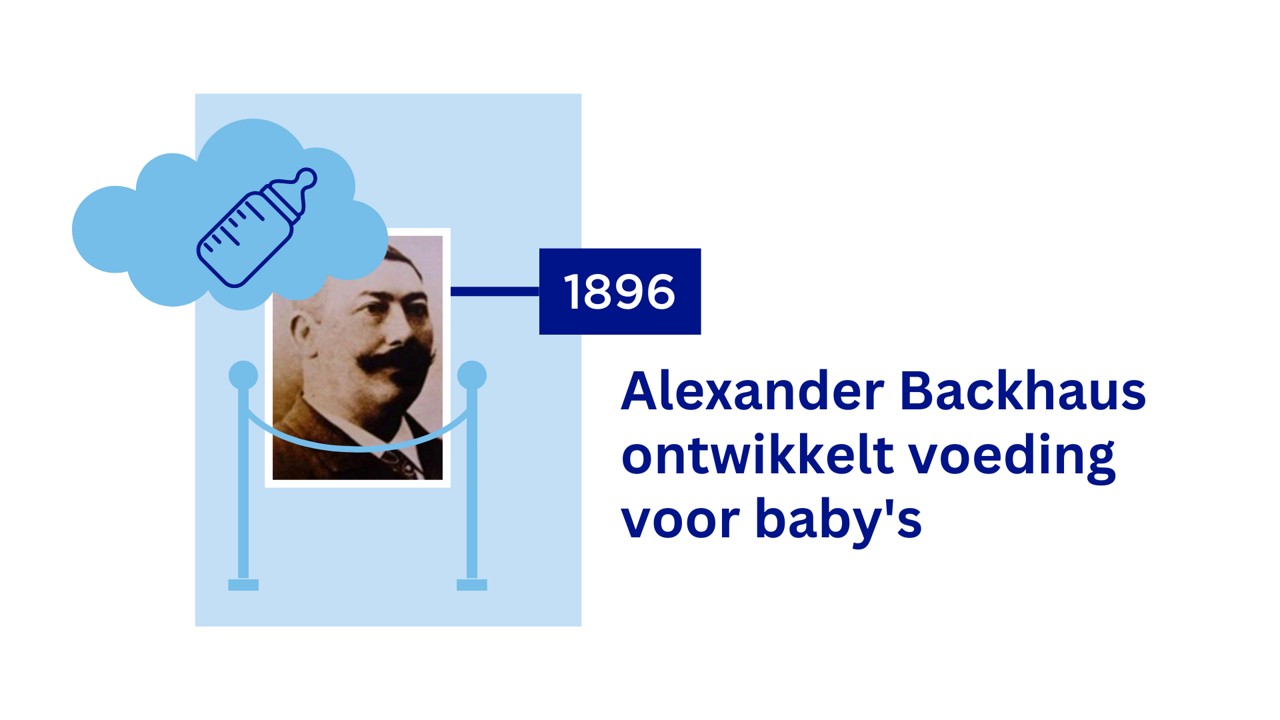Alexander Backhaus ontwikkelt voeding voor baby's