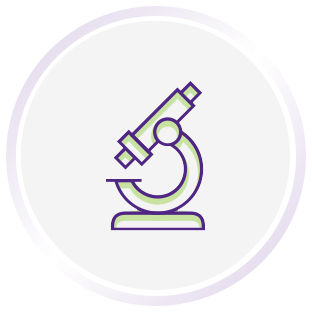 Illustration of a microscope