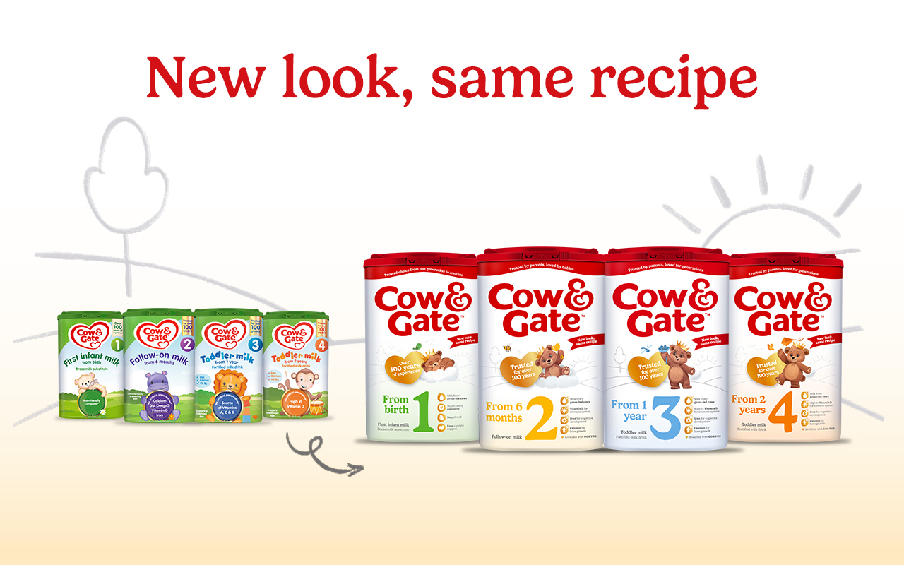 cow and gate ireland 800g packs