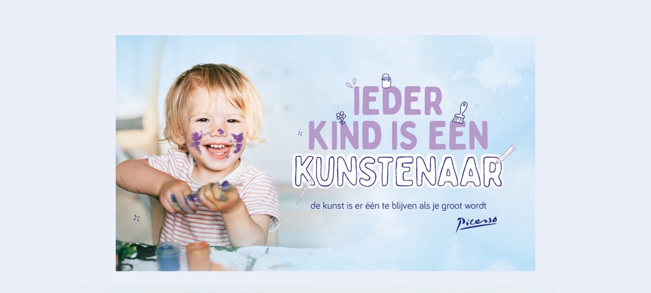 Ieder kind is een kunstenaar