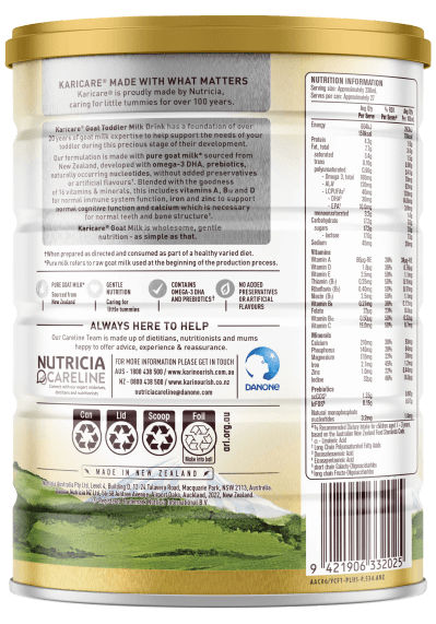 Karicare-Toddler-Goat-Milk-Drink-Back-Packshot