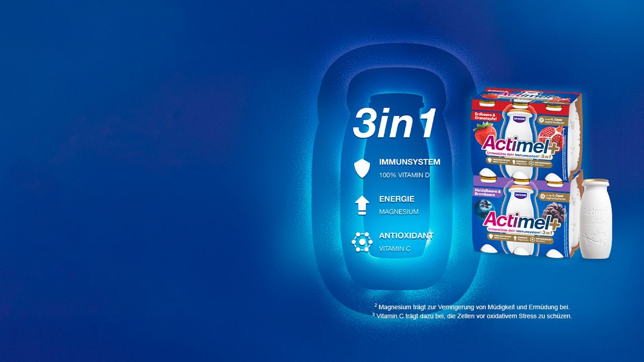 Actimel+ 3 in 1 Background