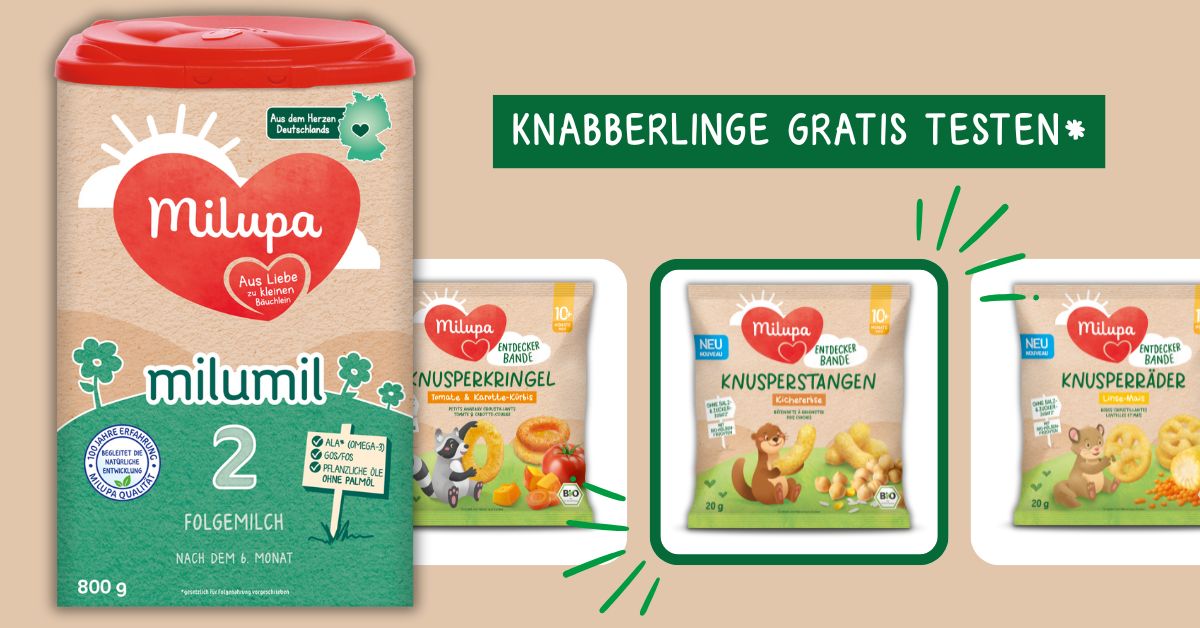 Gratis Knabberlinge testen