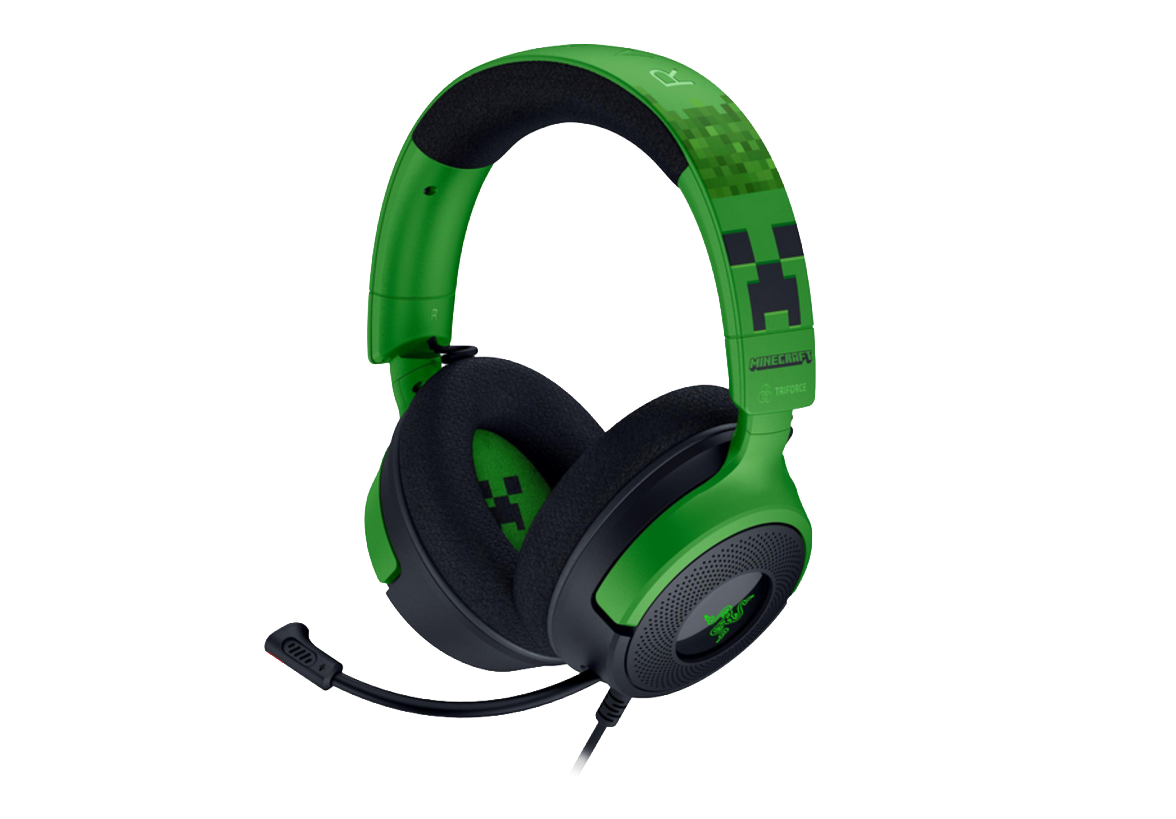 Raze Kraken V4 x Minecraft Edition, Over-ear Headphones