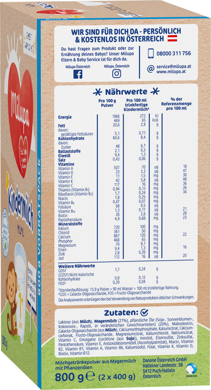 Milupa Milumil Kindermilch 1+ R