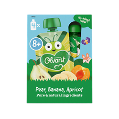 Olvarit Pear, Apricot, Banana