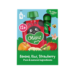 Olvarit Banana, Kiwi , Strawberry