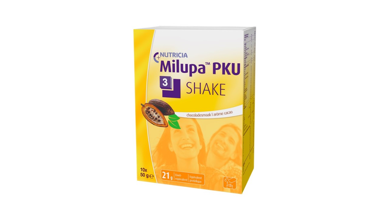 Milupa PKU 3-shake chocolade