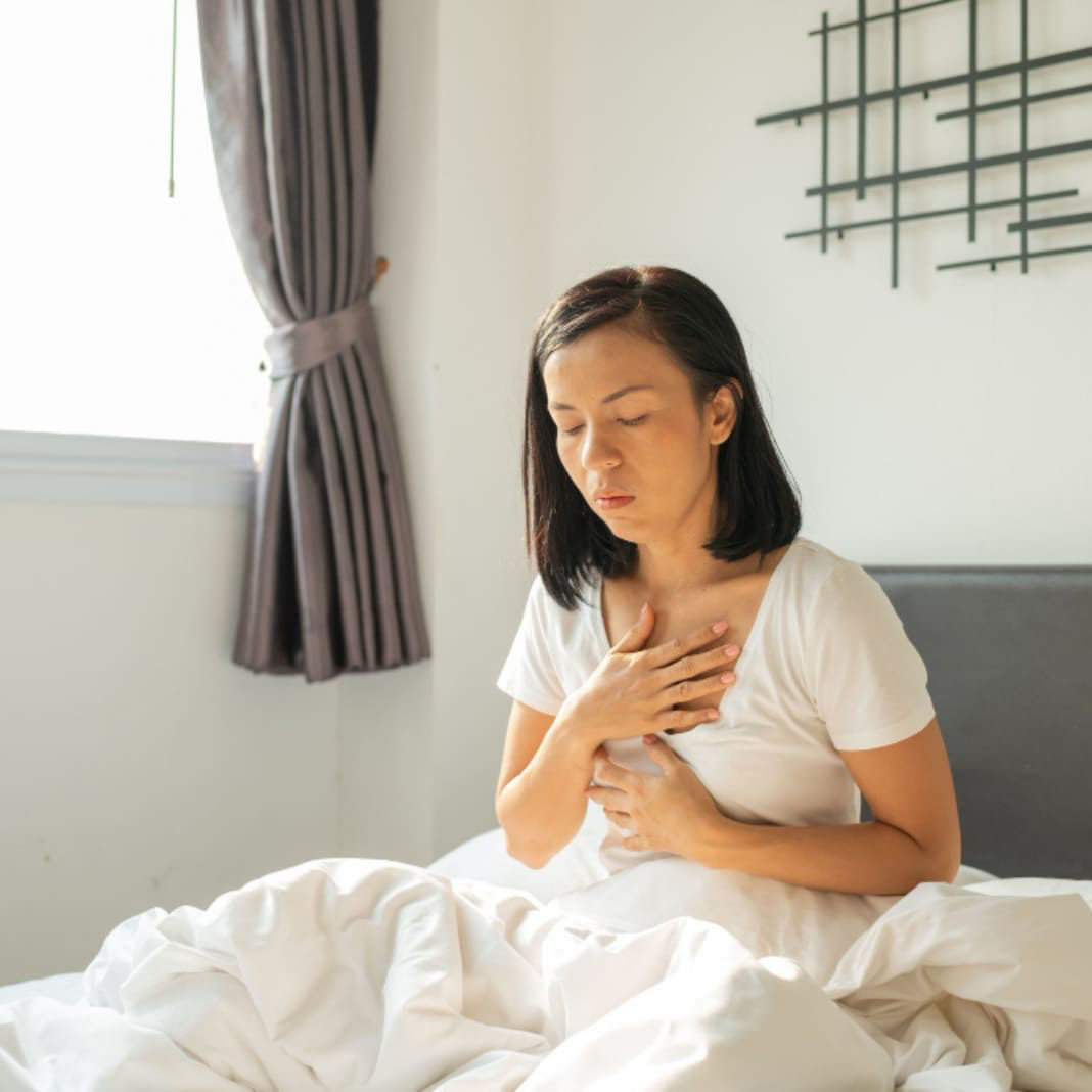 หายใจไม่เต็มปอด