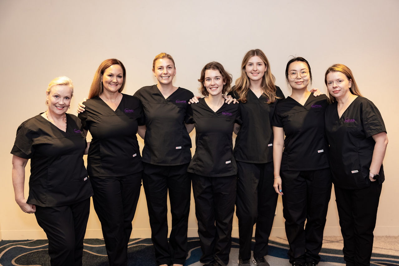 Group picture of Nutricia nurses