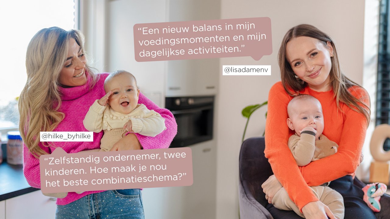 Verhaal Lisa en Hilke over borst- en flesvoeding combineren