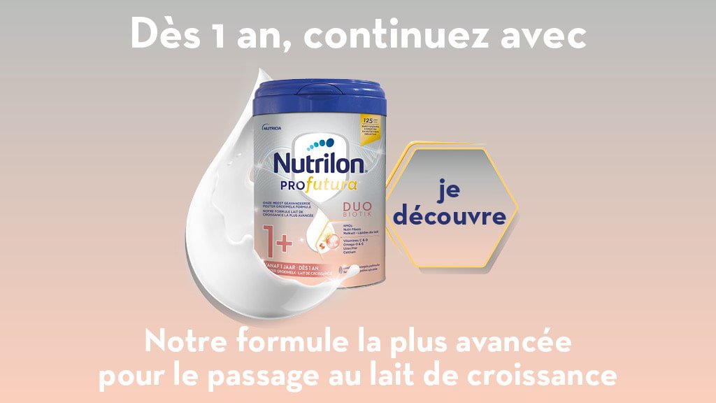 Découvrir Nutrilon Profutura 1 plus
