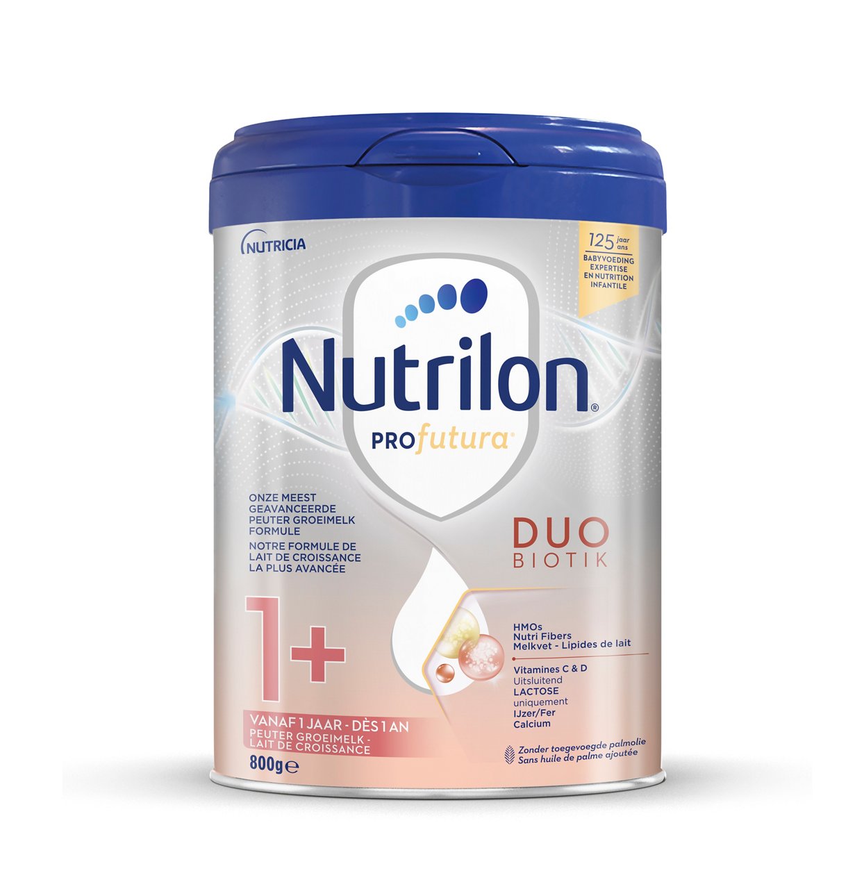 devant de la boîte nutrilon duobalans 1 + 