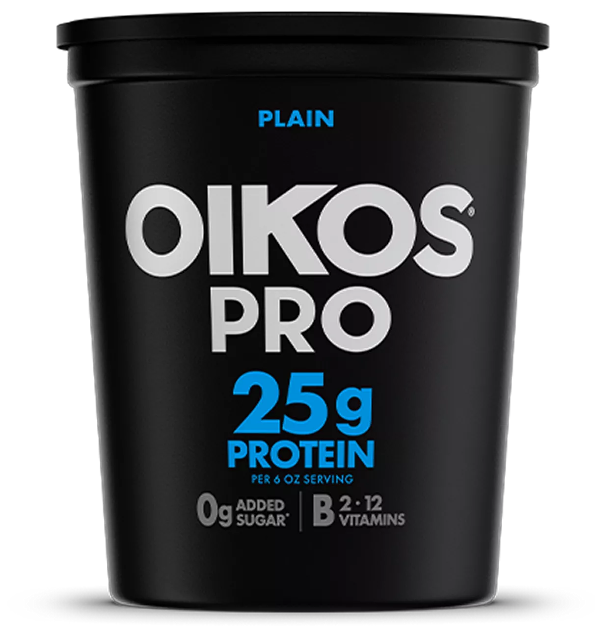 Plain Oikos Pro High Protein Yogurt Cultured Ultra Filtered Milk Quart