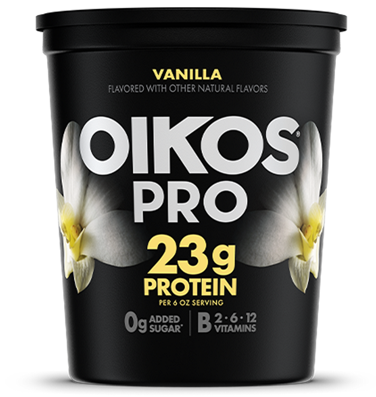 Vanilla Oikos Pro High Protein Yogurt Cultured Ultra Filtered Milk Quart