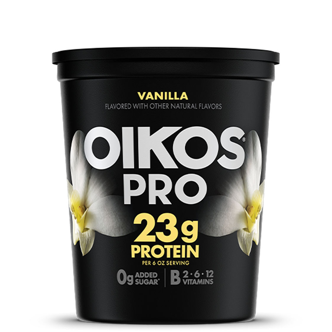 Vanilla Oikos Pro High Protein Yogurt Cultured Ultra Filtered Milk Quart