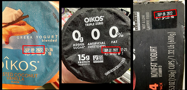 Oikos Expired Date Placement
