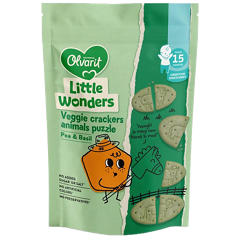 Little Wonders Erwten & Basilicum Puzzle Crackers