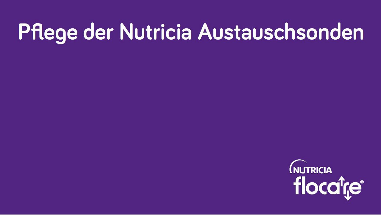 pflege der nutricia austauschsonden