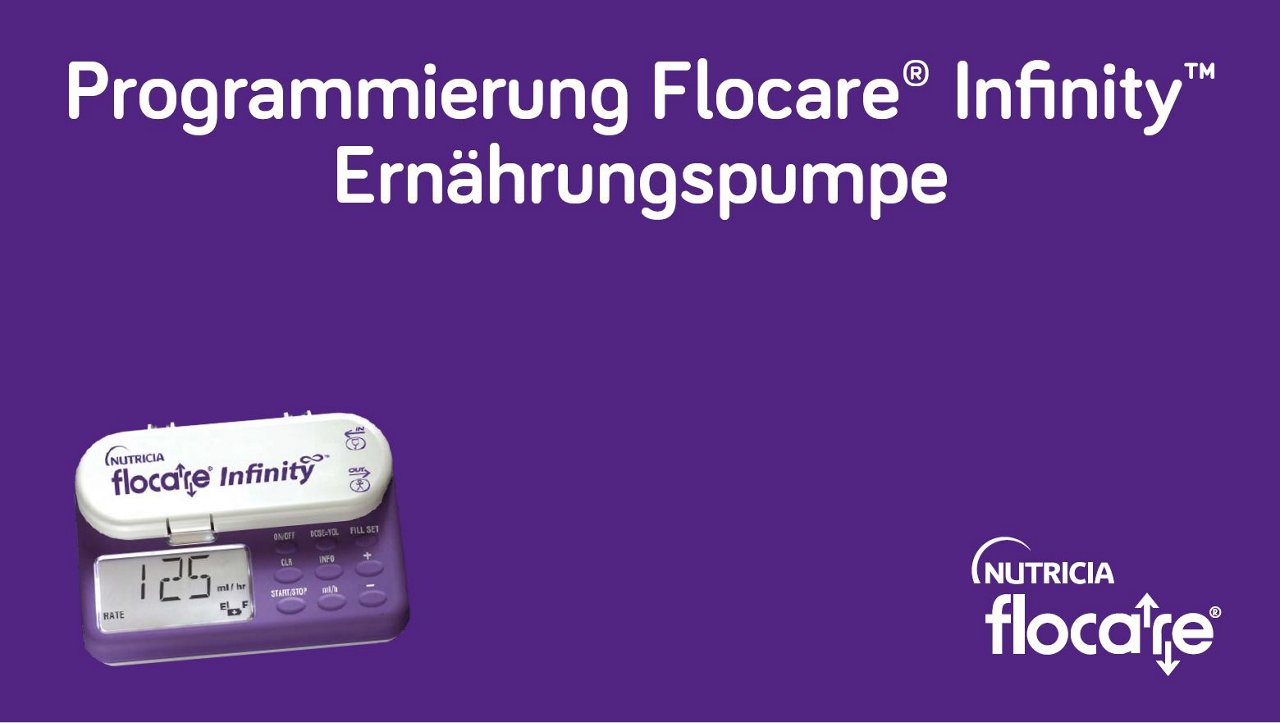 programmierung flocare infinity ernaehrungspumpe