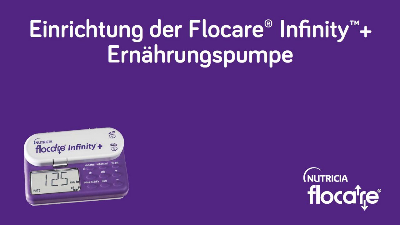 einrichtung flocare infinity plus ernaehrungspumpe