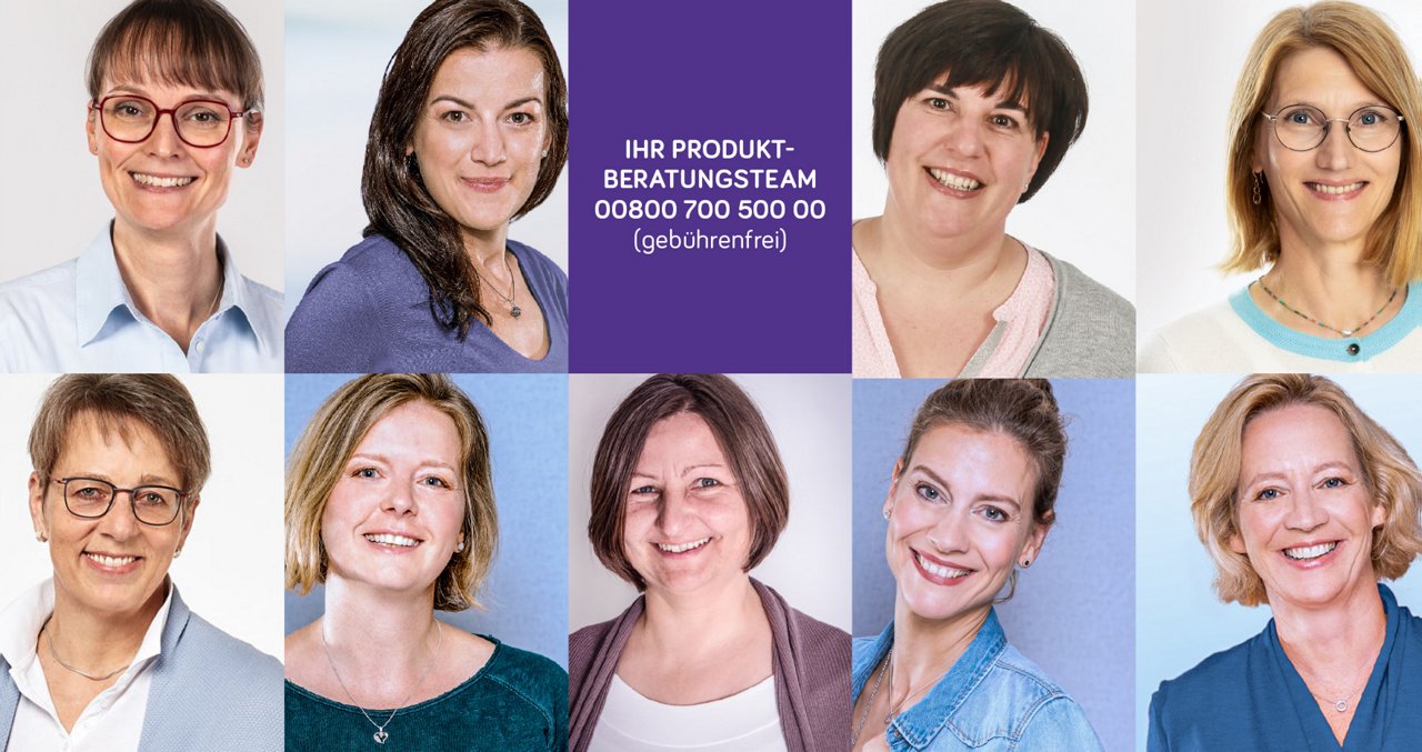 Produktberatung Team