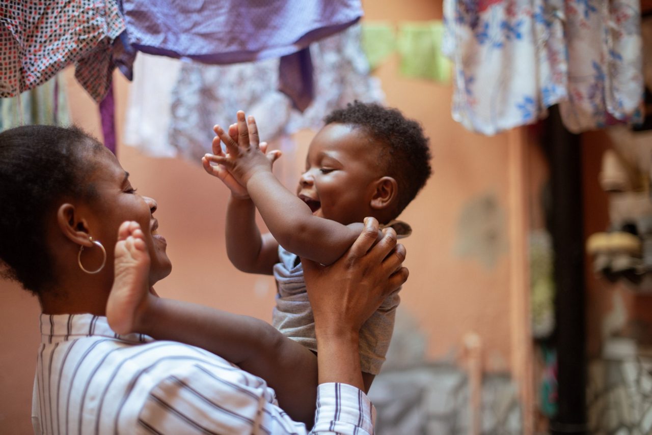 Maman et bébé